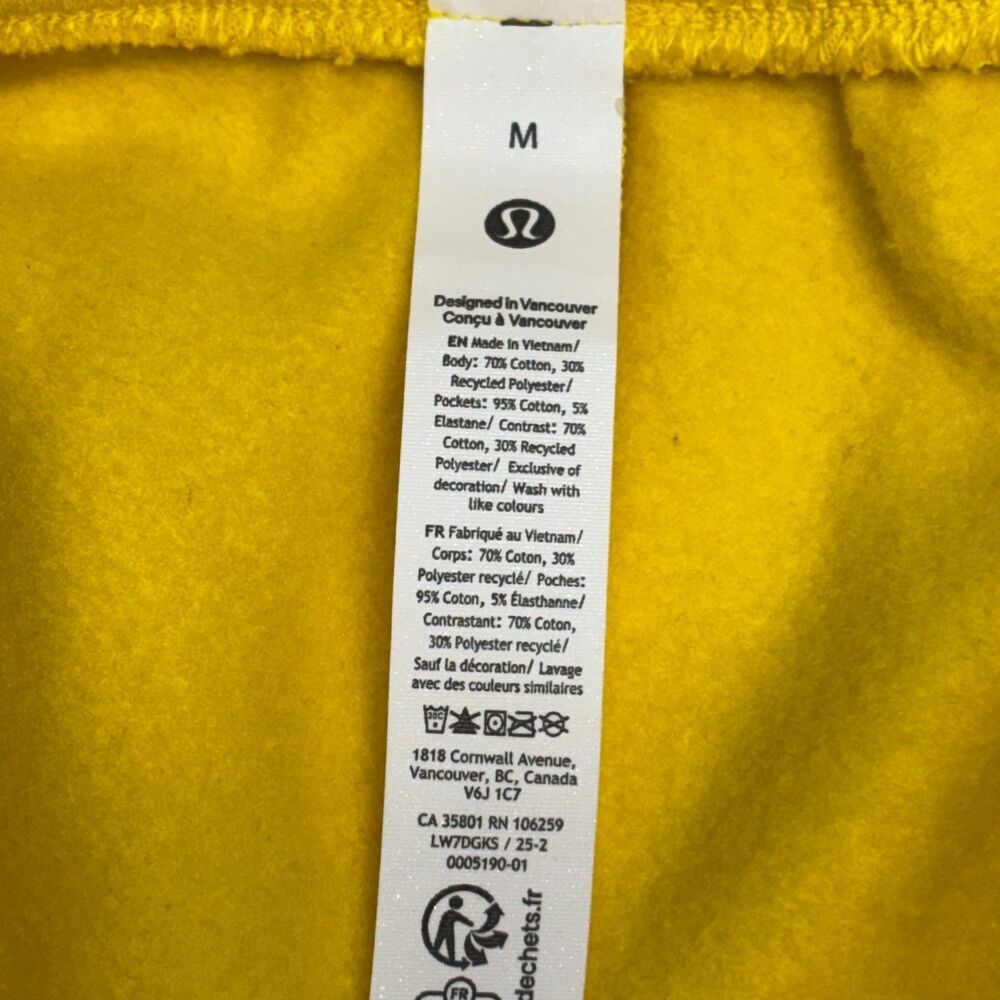 Lululemon Women Scuba High-Rise French Terry Shorts Size Medium LW7DGKS C075 -28 - Picture 11 of 16